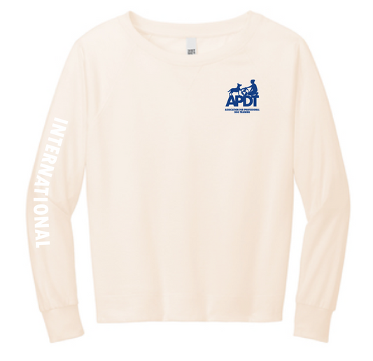 APDT International Hands Down Ladies' Crewneck